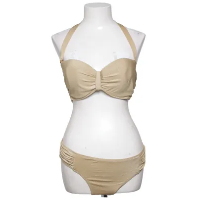 Bikini (Beige) från Swimwear by KappAhl Elastan, Metallfiber, Polyamid, Polyester