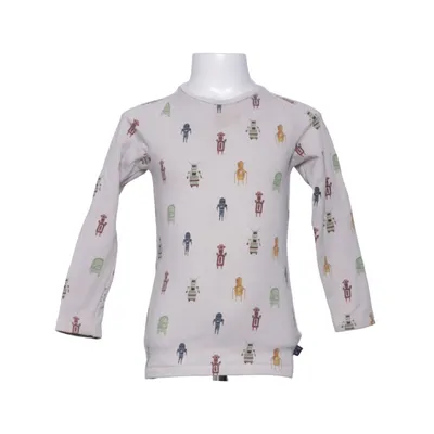 T-shirt à manches longues (Beige, Multicolore) de Monkind Coton, Élasthane