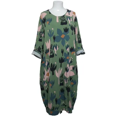 Klänning (Grön, Flerfärgad) från Moomin by Martinex Bomull, Elastan, Modal