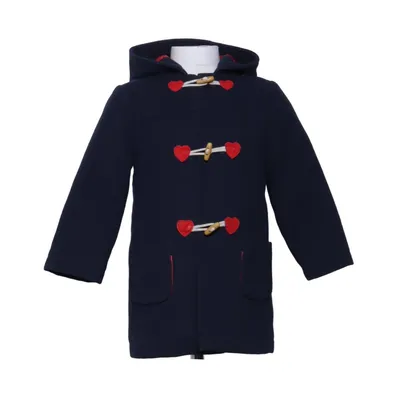 Duffle coat (Blue, Red) from Mothercare Elastane, Polyester, Viscose
