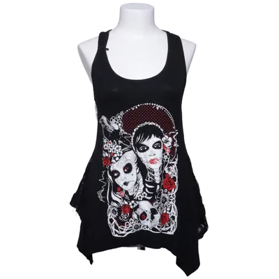 Tank Top (Black, Multicolored) from Jawbreaker Elastane, Polyester, Viscose