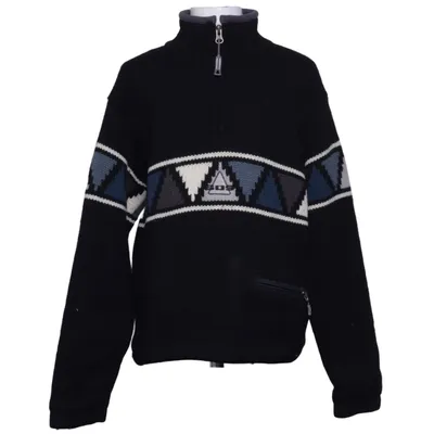 Pull-over (Noir, Bleu, Blanc) de SOS Acrylique, Polyamide, Laine
