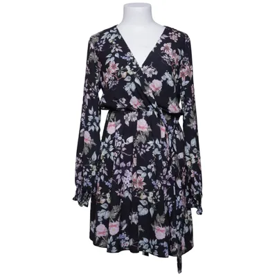 Jurk (Zwart, Meerkleurig) van Size 8 Needle Polyester