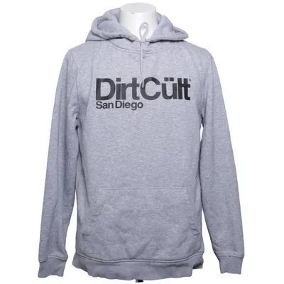 Huvtröja (Grå) från DirtCult Bomull, Polyester
