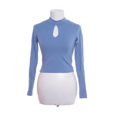 Crop top (Blå) från Tally Weijl Bomull, Elastan