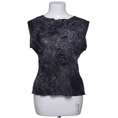 Top (Black, Gray) from Randigarutan Polyester