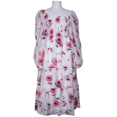 Robe longue (Vmnorly Ls Square Neck Calf Dress Vma) de Aware Lyocell, Polyamide