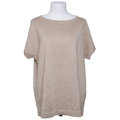 Top (Beige, Gold) from Iwie Metallic fiber, Polyamide, Polyester, Viscose
