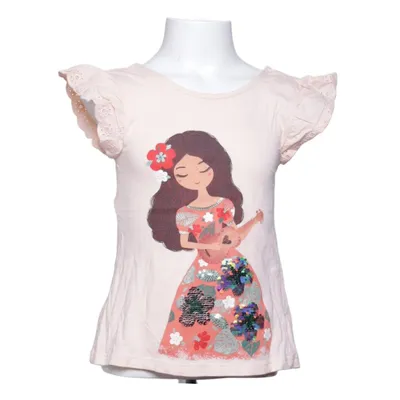 T-shirt (Rose, Multicolore) de Palomino by C&A Coton