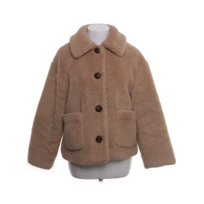 Winterjas (Beige) van Zara Woman Linnen, Polyester