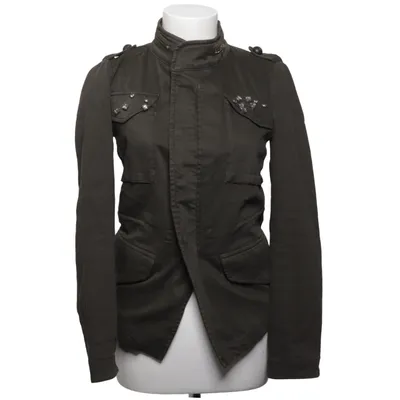 Veste (Vert) de Zara Basic Coton, Polyester