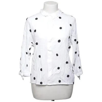 Shirt (White, Black) from Comma Viscose