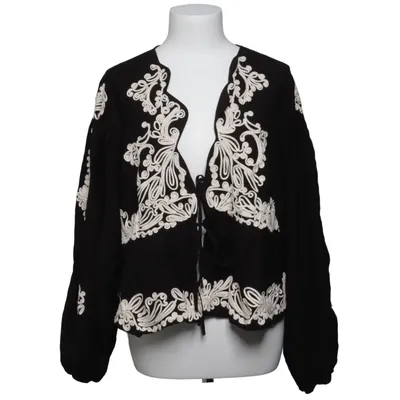 Blouse (Zwart) van H&M Polyester, Viscose