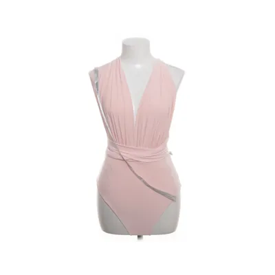 Baddräkt (Rosa) från Goddiva Elastan, Polyester