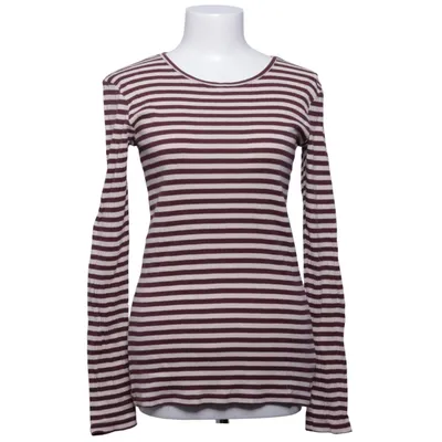 Langærmet t-shirt (Brun, Beige) fra Magasin Du Nord Økologisk bomuld