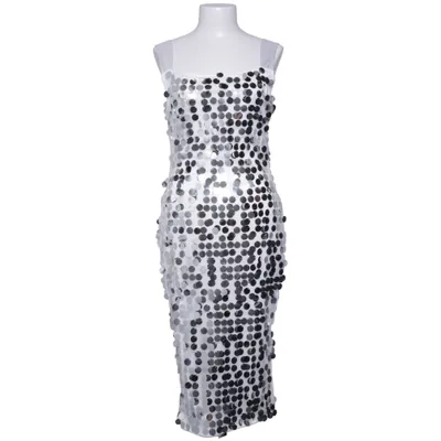Cocktailjurk (Wit, Zilver) van Boohoo Polyester