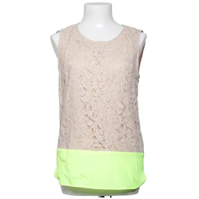 Top (Beige, Yellow, Multicolored) from Atos Lombardini Cotton, Polyamide, Polyester, Viscose