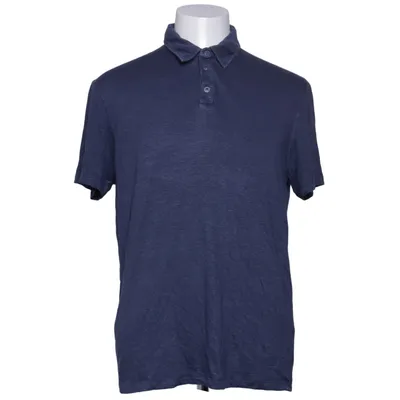 Polo shirt (Blue) from Daniele Fiesoli Elastane, Linen