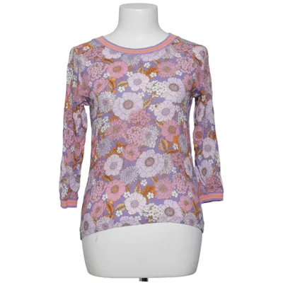 Langærmet t-shirt (Lilla, Flerfarvet) fra Rich & Royal Bomuld, Lyocell, Viscose