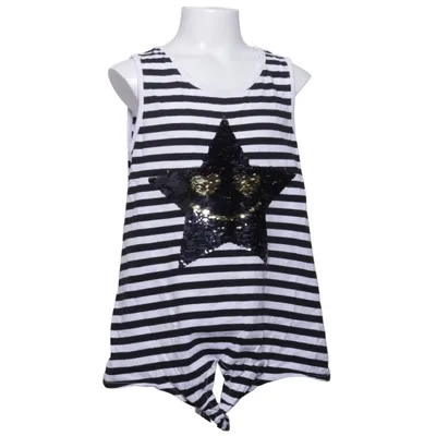 Haut (Noir, Blanc) de LC Waikiki Girls Coton