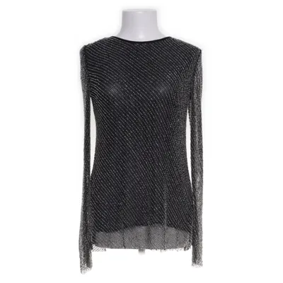 Top (Sort, Sølv) fra H&M Studio Polyester, Elastan