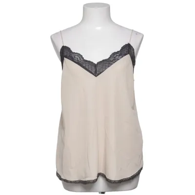 Tanktop (Beige, Zwart) van Stradivarius Polyester