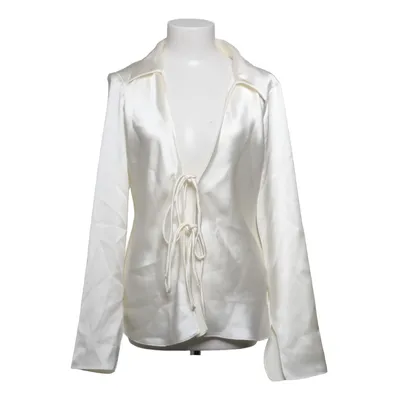 Slå-om bluse (Hvid) fra Zara Polyester