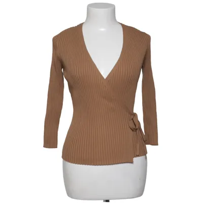 Wrap cardigan (Brown) from Excellent Elastane, Viscose