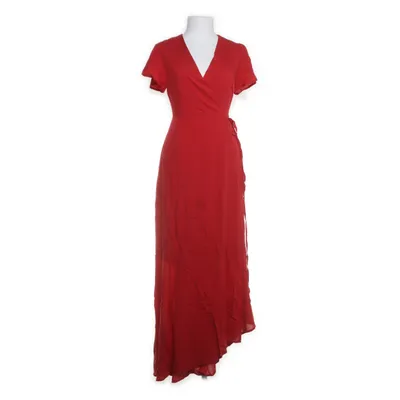 Omlottklänning (Röd) från Sanne Alexandra Elastan, Polyester, Viskos