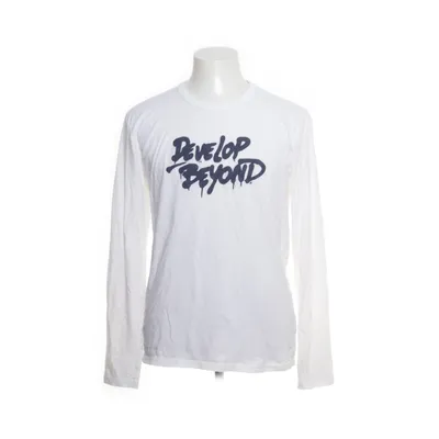 Långärmad t-shirt (Vit, Flerfärgad) från Stedman Bomull
