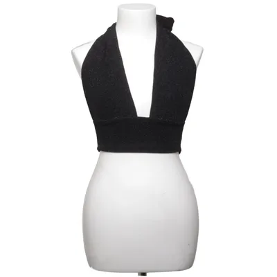 Haltertop (Zwart) van Subdued Elastaan, Metallvezel, Polyamide