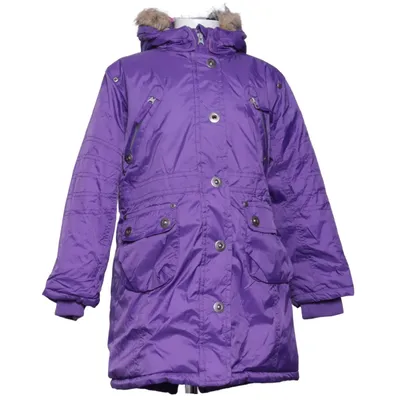 Winter coat (Purple) from Fransa Kids Cotton, Polyamide, Polyester