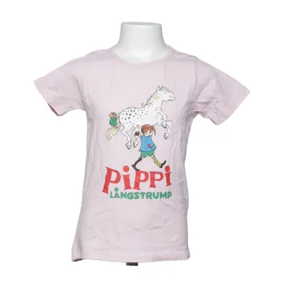 T-shirt (Roze, Meerkleurig) van Pippi Långstrump Organisch katoen