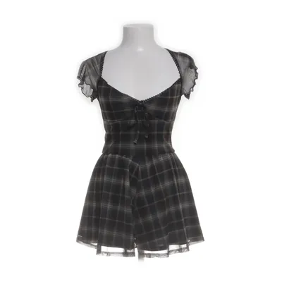 Byxdress (Svart, Grå) från Urban Outfitters Elastan, Polyester