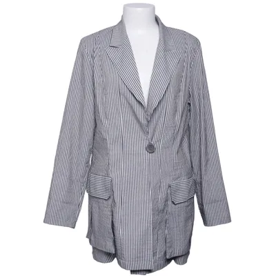 Blazer (Schwarz, Weiß) von Gunilla Pontén Baumwolle, Polyester