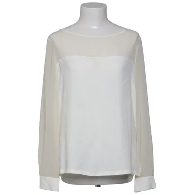 Blouse (Wit) van Trussardi Jeans Acetaat, Zijde