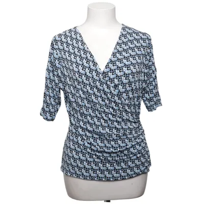 Omlottblus (Blå, Svart, Vit, Flerfärgad) från Camilla Thulin Elastan, Viskos