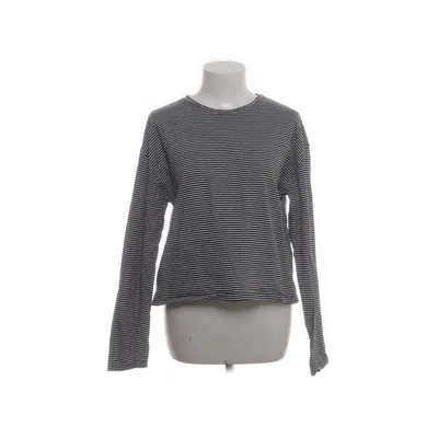 Långärmad t-shirt (Svart, Vit) från Pull & Bear Bomull