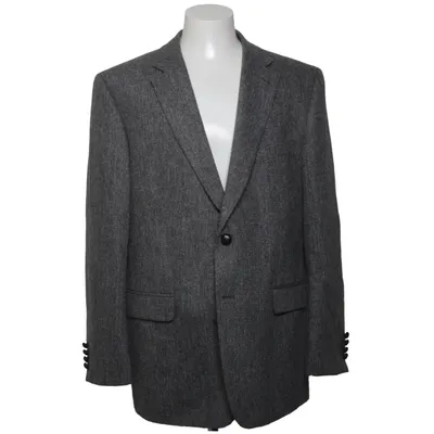 Blazer (Grijs) van Bottoli Acetaat, Wol