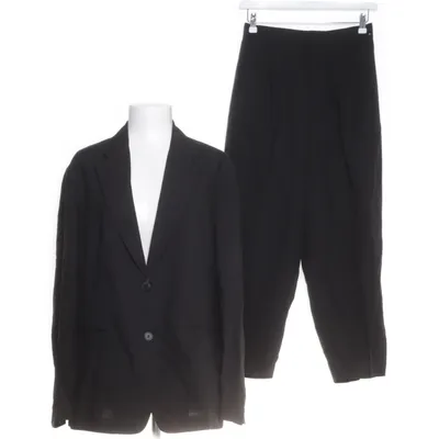 Kostym (Svart) från Uniqlo Bomull, Linne, Polyester, Viskos