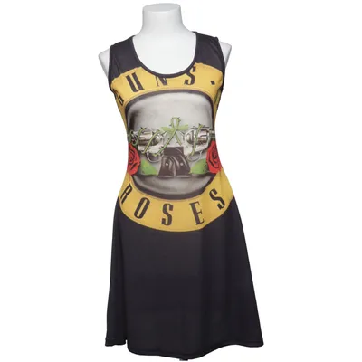 Klänning (Svart, Gul) från Guns n' Roses Elastan, Polyester