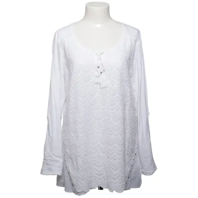 Tunique (Blanc) de Body Needs Coton, Polyamide, Polyester