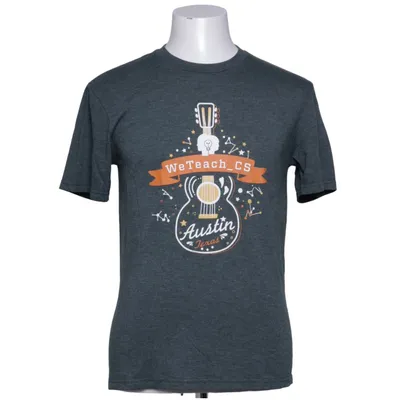 T-shirt (Perfect Tri) van District Katoen, Polyester, Viscose
