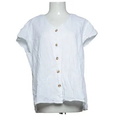 Kortärmad skjorta (Vit) från Flash Woman Bomull