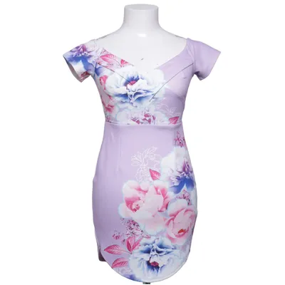 Robe (Violet, Multicolore) de Ginger Fizz Élasthane, Polyester