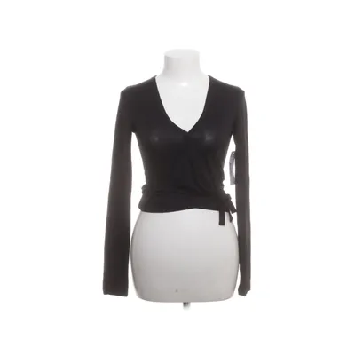 Halterneck top (Sort) fra Nelly Elastan, Viscose
