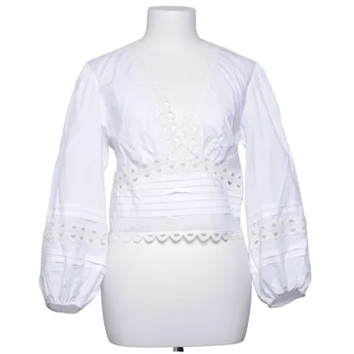 Blouse (Blanc) de Sandro Coton, Polyester