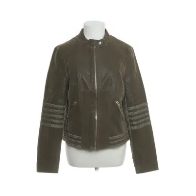 Bikerjacka (Grön) från Laura Torelli Polyamid, Polyester, Polyuretan