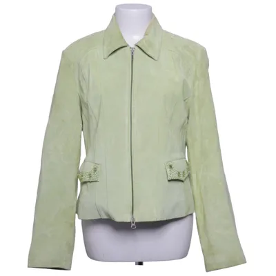 Jacka (Grön) från Line Collection Polyester, Mocka