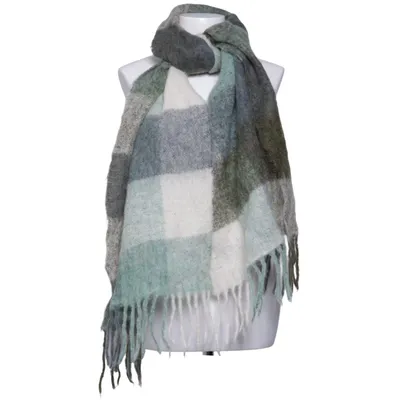 Scarf (Green, Gray, Beige) from Holzweiler Alpaca wool, Mohair, Polyamide